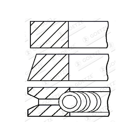 08-286700-00 Piston Ring Kit