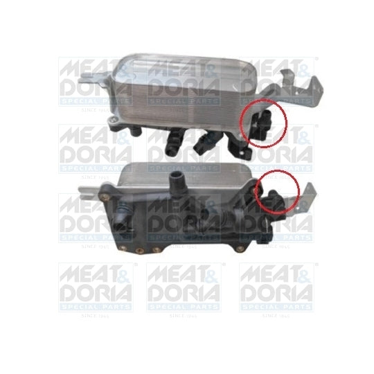 95180 Oil Cooler, engine oil