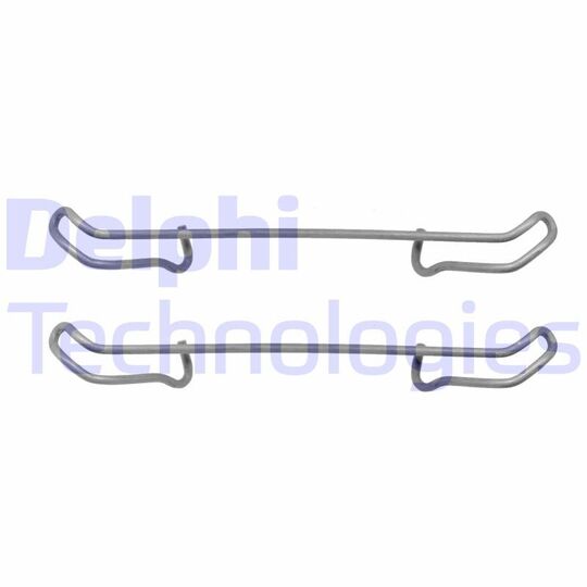 LX0076 Accessory Kit, disc brake pad
