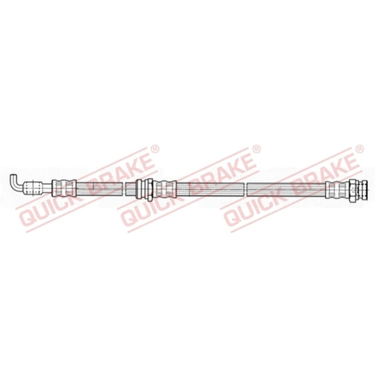 50.986 Flexible brake pipe
