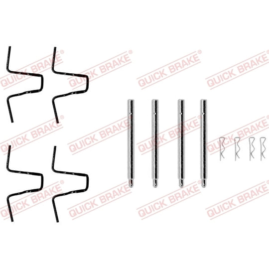 109-0978 Brake pad fitting set