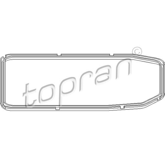500 782 Seal, automatic transmission oil pan