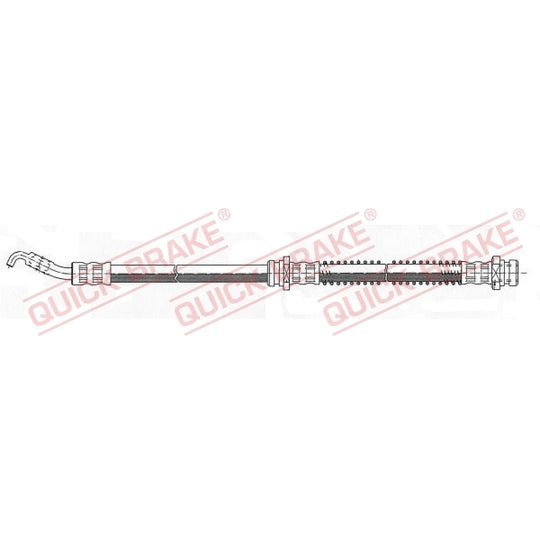 58.911 Flexible brake pipe