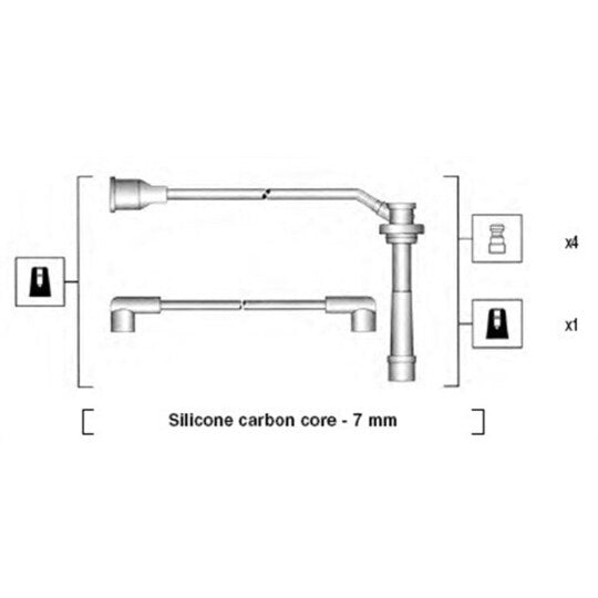 941285090845 Ignition Cable Kit