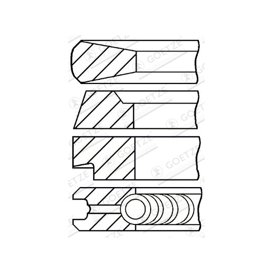 08-174600-10 Piston Ring Kit