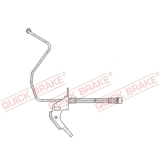 35.913 Flexible brake pipe