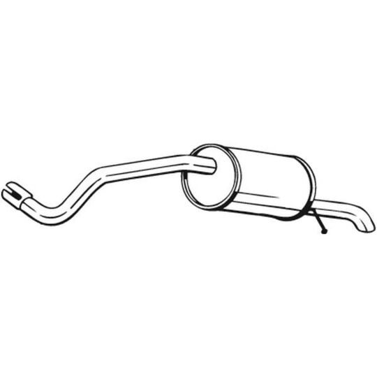 220-005 End Silencer