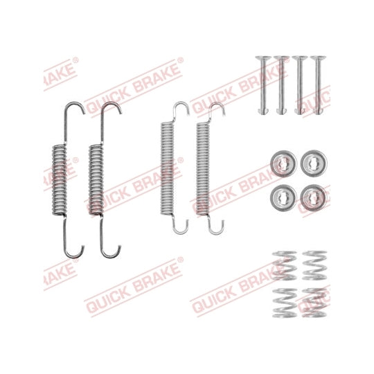 105-0020 Brake shoe fitting set