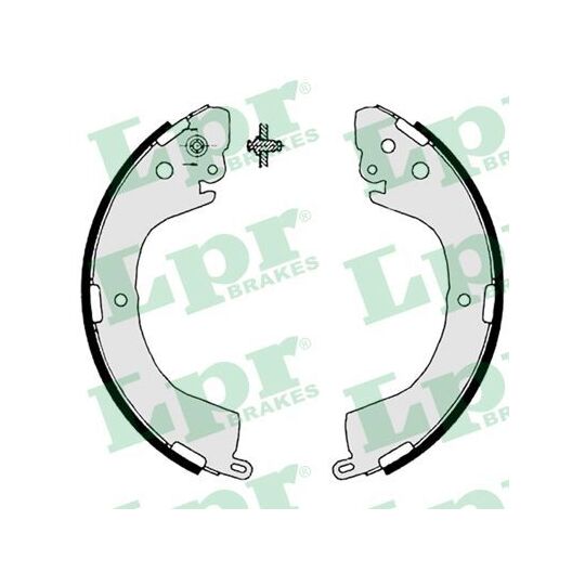 07890 Brake Shoe Set