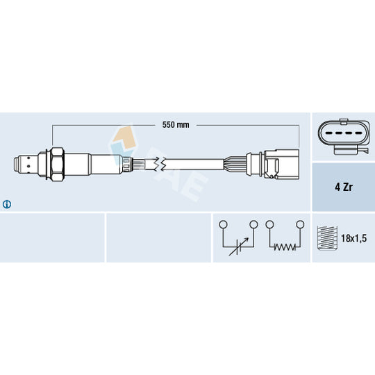 77439 Lambda Sensor