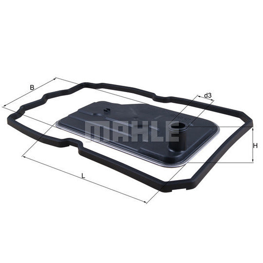 HX 124D Hydraulic Filter, automatic transmission