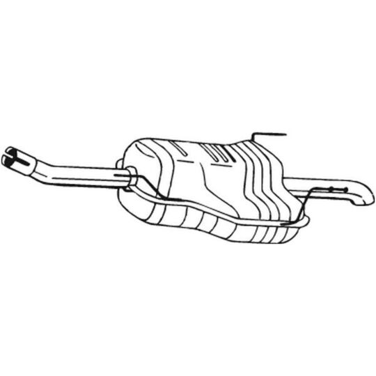 185-129 End Silencer