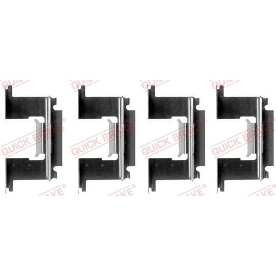 109-1064 Brake pad fitting set