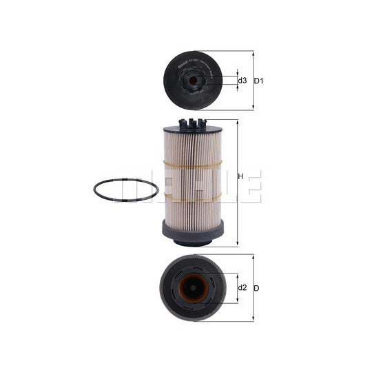 KX 80/1D Fuel filter