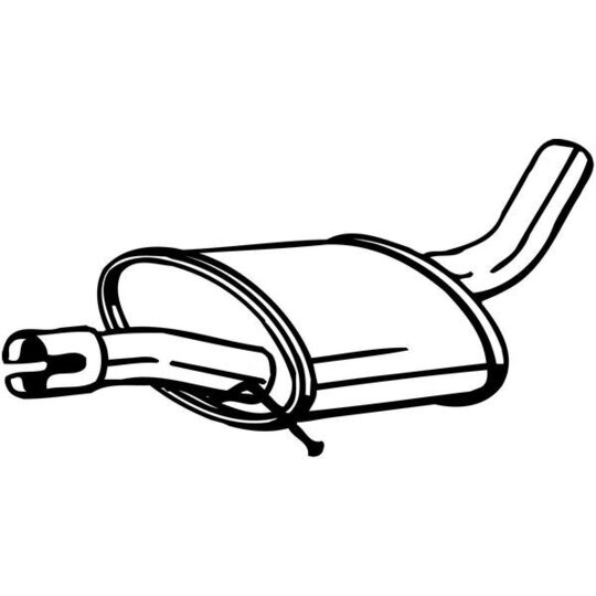 220-025 Middle Silencer