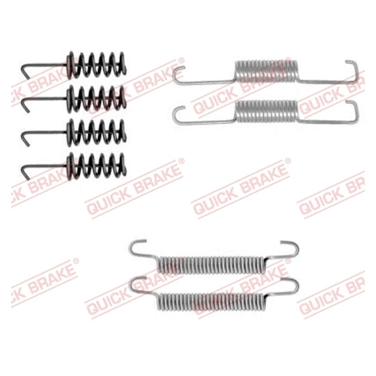 105-0774 Brake shoe fitting set