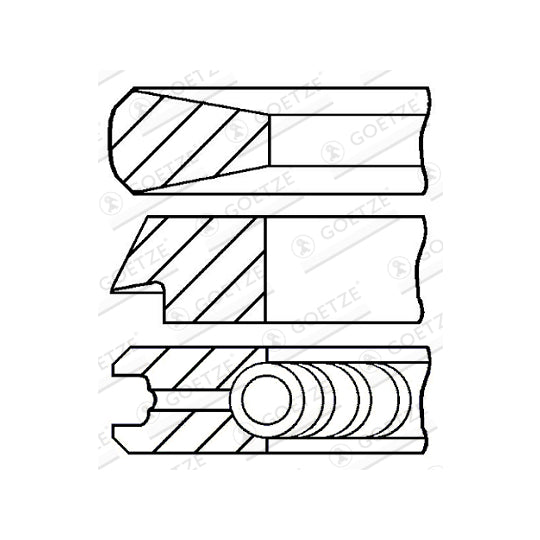 08-114400-40 Piston Ring Kit