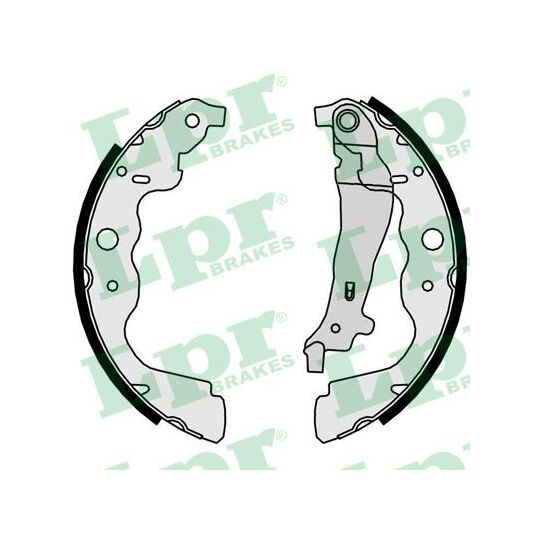 09890 Brake Shoe Set