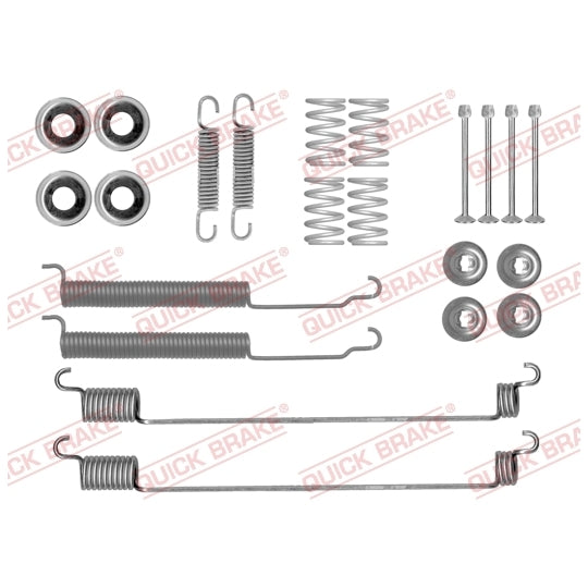 105-0843 Brake shoe fitting set