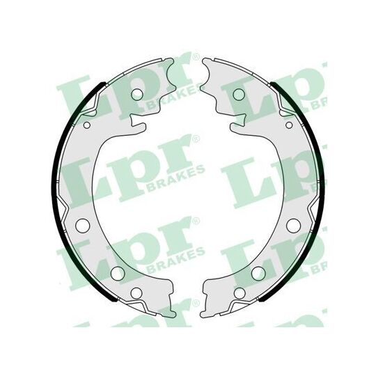 01041 Brake Shoe Set, parking brake