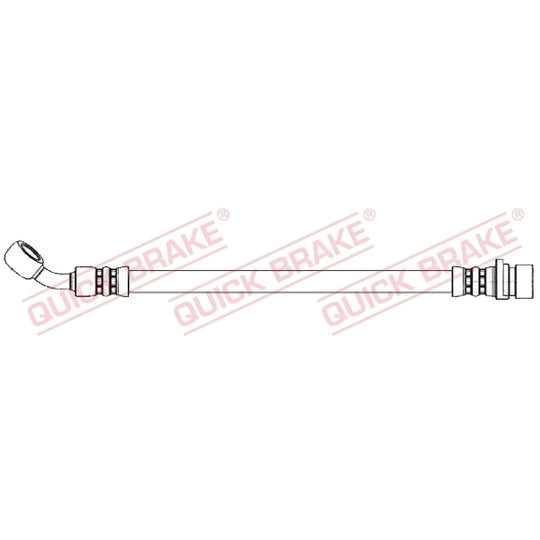 50.073 Flexible brake pipe