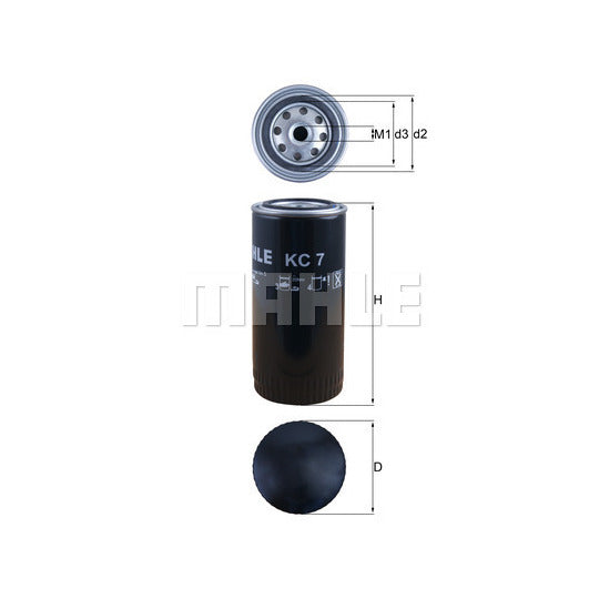 KC 7 Fuel filter