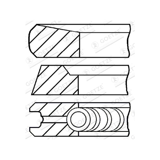 08-436100-00 Piston Ring Kit