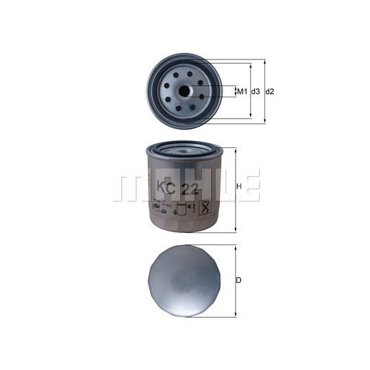 KC 22 Fuel filter