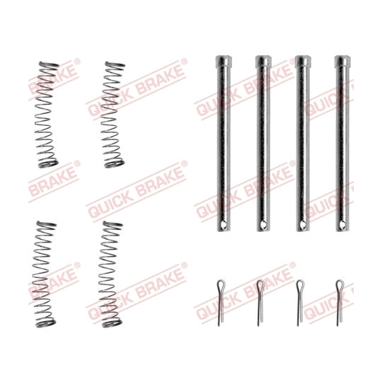 109-1177 Brake pad fitting set