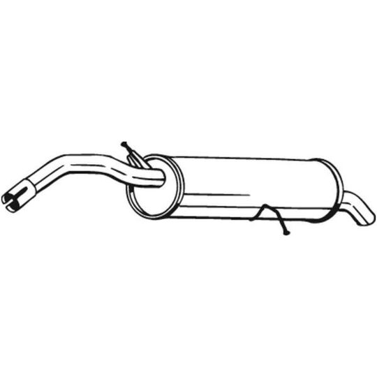 190-243 End Silencer