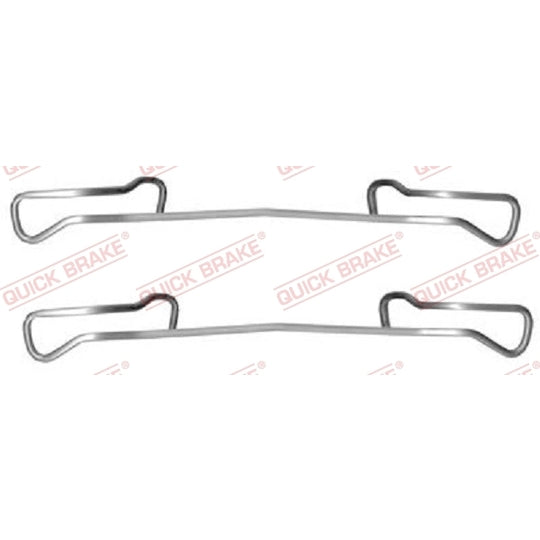 109-1150 Brake pad fitting set