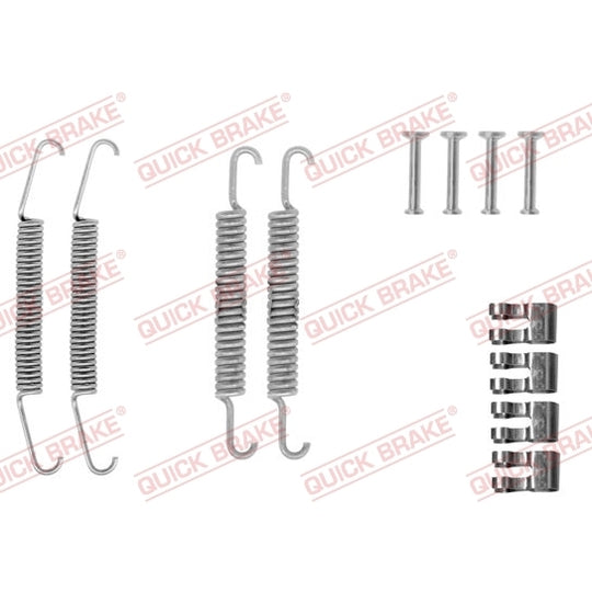 105-0610 Brake shoe fitting set