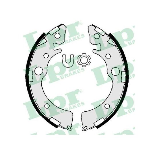 06980 Brake Shoe Set