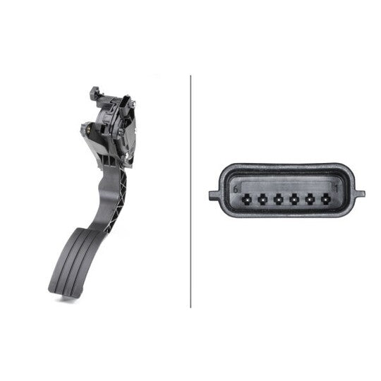 6PV 009 978-711 Sensor, accelerator pedal position