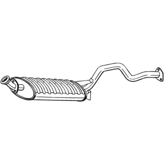 278-557 Middle Silencer
