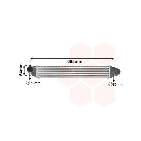 58004248 Intercooler, charger