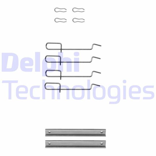 LX0113 Accessory Kit, disc brake pad