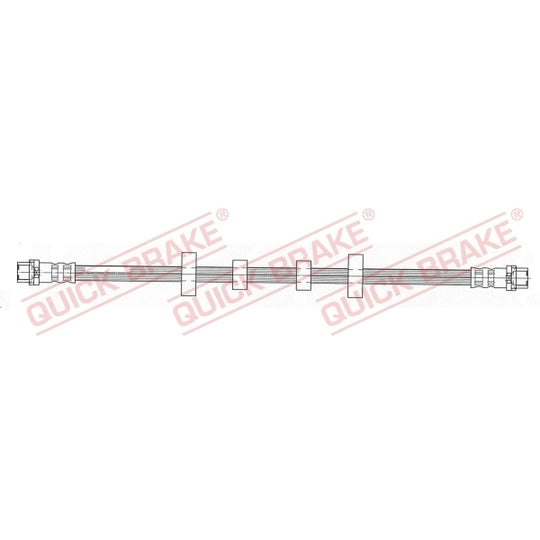 22.916 Flexible brake pipe