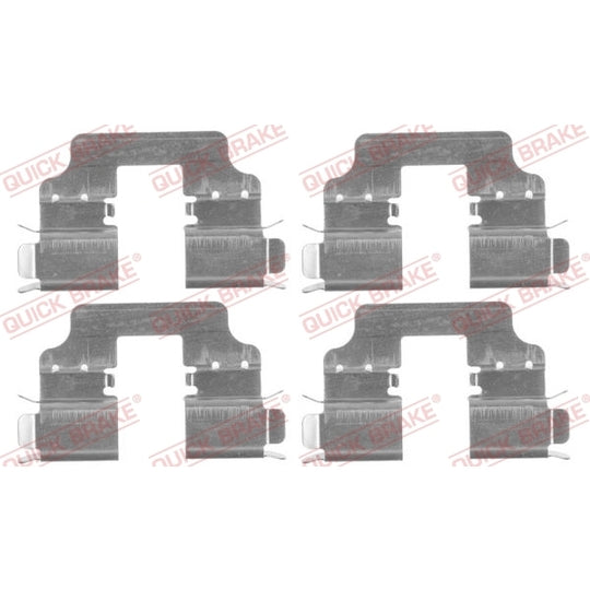 109-1750 Brake pad fitting set