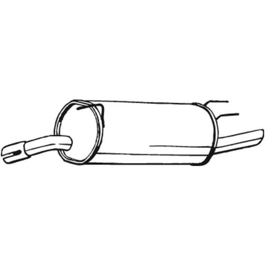 185-157 End Silencer