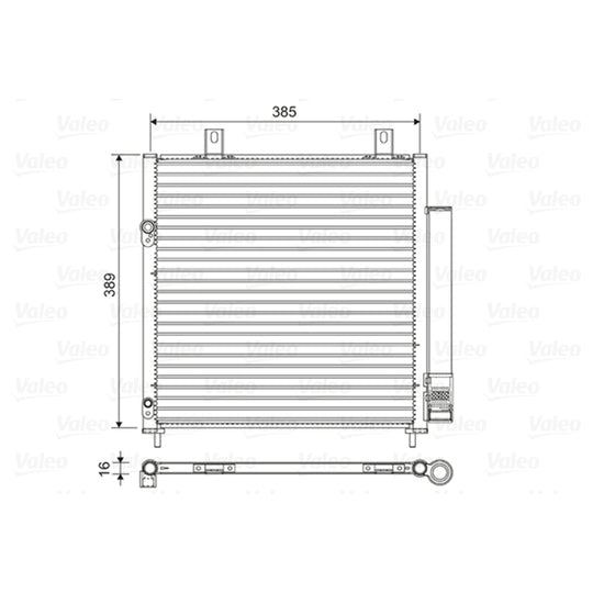 822600 Condenser, air conditioning
