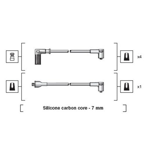 941318111113 Ignition Cable Kit