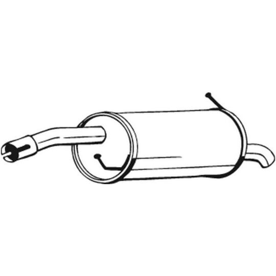 154-409 End Silencer