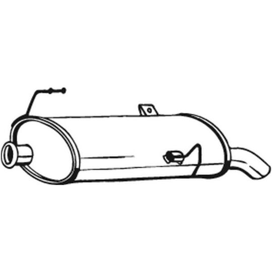 190-139 End Silencer