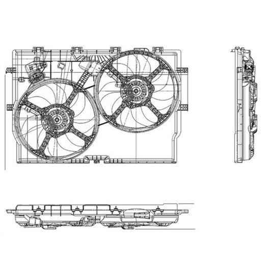 069422578010 Fan, radiator