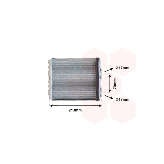 13006226 Heat Exchanger, interior heating