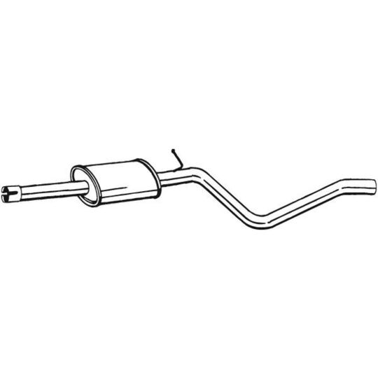 284-555 Middle Silencer