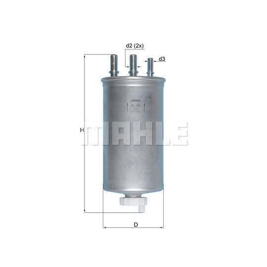 KL 781 Fuel filter