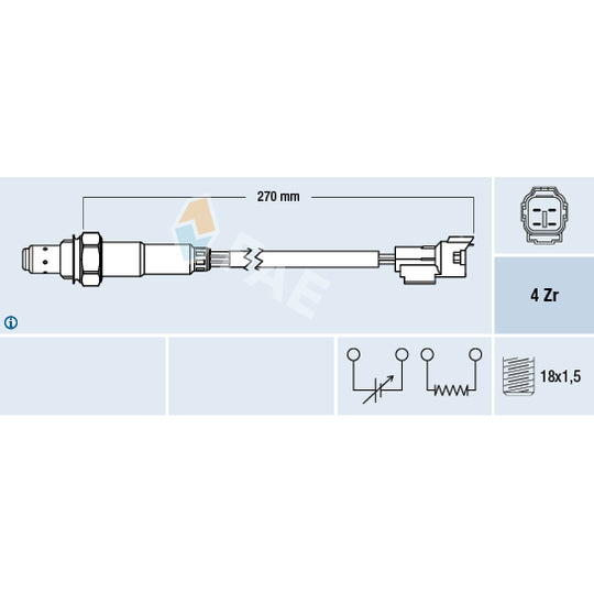 77296 Lambda Sensor