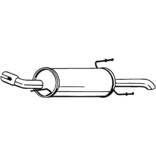 185-287 End Silencer